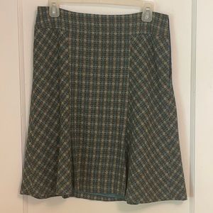 Ann Taylor LOFT Size 4 A-Line Midi Skirt, Fall, Work, Office, Lined
